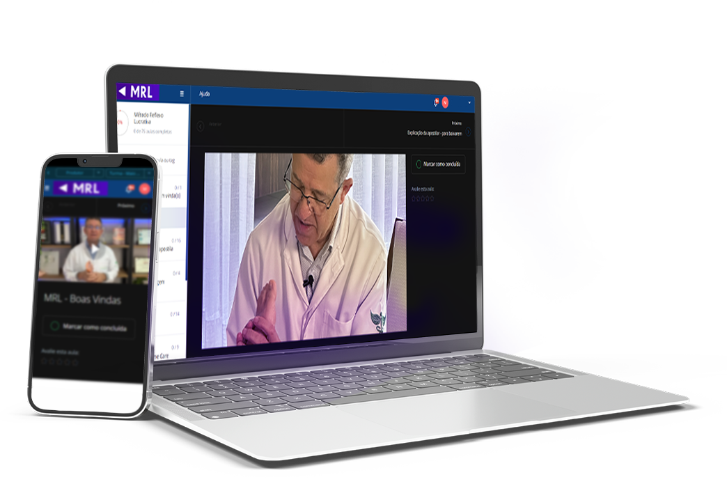 Curso disponível em computador, tablet e celular